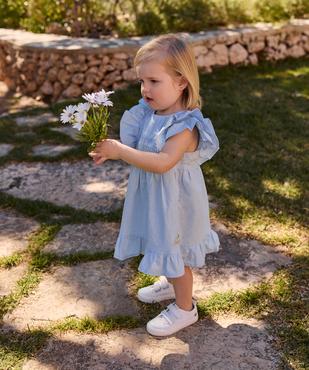 Robe de cérémonie à volants bébé fille - LuluCastagnette vue6 - LULUCASTAGNETTE - GEMO