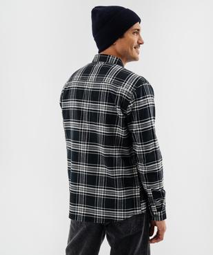 Chemise en coton à carreaux homme vue1 - GEMO 4G HOMME - GEMO