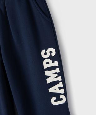 Pantalon de jogging taille élastique fille - Camps United vue2 - CAMPS GEMO FOR GOOD - GEMO