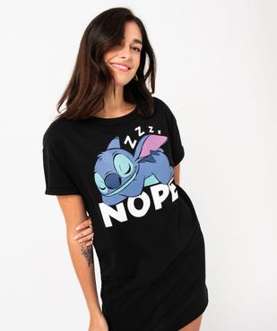 Chemise de nuit avec motif Stitch femme - Disney vue2 - LILO & STITCH - GEMO