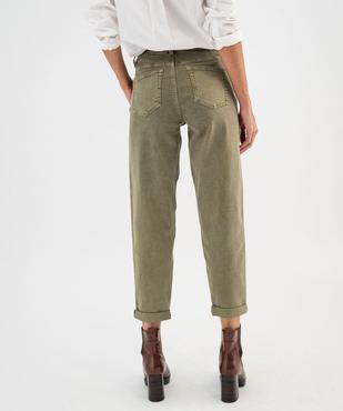 Jean Mom avec poches plaquées femme - LuluCastagnette vue4 - LULUCASTAGNETTE - GEMO