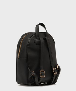 Sac à dos avec détails métalliques femme vue2 - GEMO (ACCESS) - GEMO