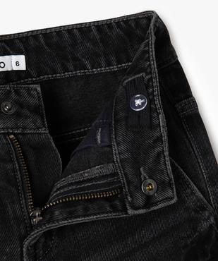 Bermuda en denim coupe large avec taille ajustable garçon vue2 - GEMO (ENFANT) - GEMO