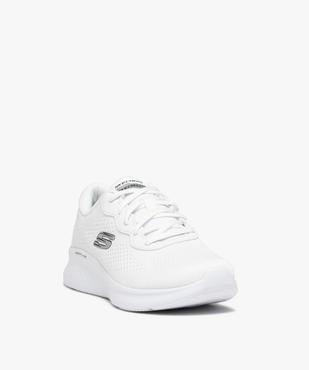Baskets femme unies extra légères Vegan - Skechers vue2 - SKECHERS - GEMO