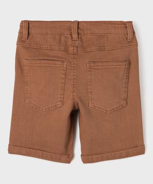 Bermuda regular taille ajustable garçon vue3 - GEMO (ENFANT) - GEMO