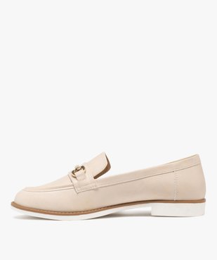 Mocassins irisés à bout amande et semelle sport femme vue4 - VALENTINA BALDA - GEMO