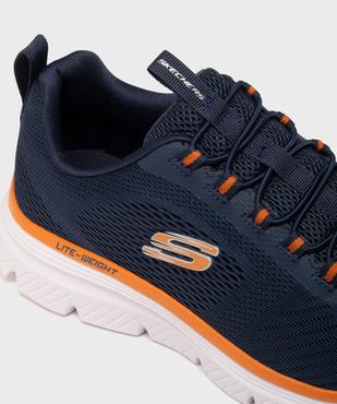 Baskets running en mesh légères homme - Skechers vue6 - SKECHERS - GEMO