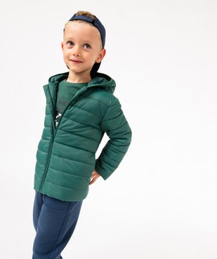 Blouson matelassé à capuche garçon vue1 - 1E PRIX BY GEMO - GEMO