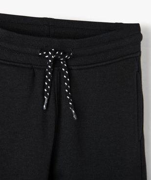 Pantalon de jogging avec intérieur molletonné garçon vue2 - GEMO (ENFANT) - GEMO
