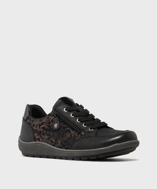 Derbies sportswear à bout carré femme vue2 - SOFTRELAX - GEMO