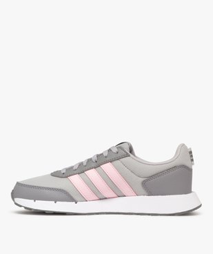Baskets femme running à lacets style vintage Run50 - Adidas vue3 - ADIDAS - GEMO