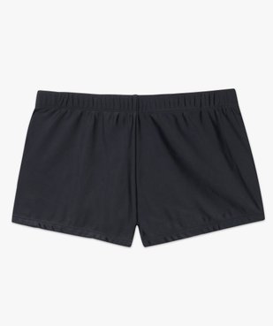 Maillot de bain homme forme boxer uni vue4 - GEMO (PLAGE) - GEMO