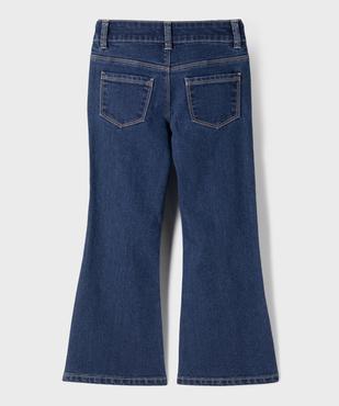 Jean flare ajustable fille vue3 - GEMO (ENFANT) - GEMO