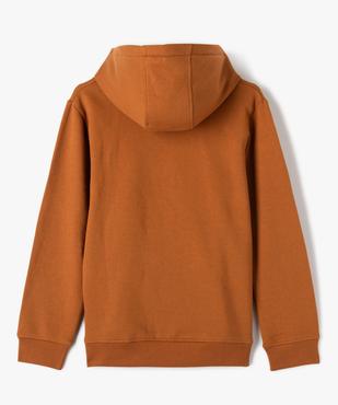 Sweat molletonné à capuche garçon vue3 - GEMO 4G GARCON - GEMO