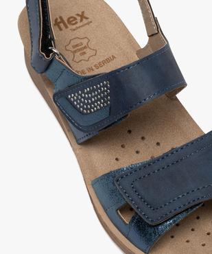 Sandales confort semelle intérieure cuir femme vue6 - G'FLEX - GEMO