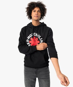 Sweat homme à capuche avec motif – Red Hot Chili Pepper vue1 - RED HOT CHILI P - GEMO