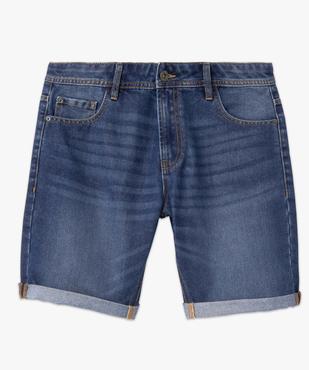 Bermuda en jean homme fin et souple vue4 - GEMO 4G HOMME - GEMO