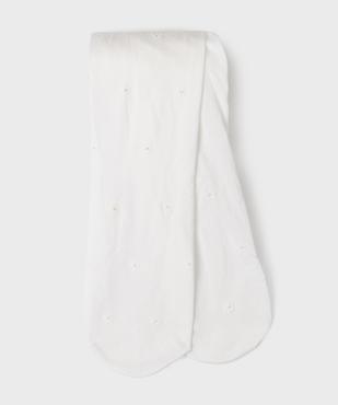 Collant semi-opaque à fleurs fille vue1 - GEMO (ENFANT) - GEMO