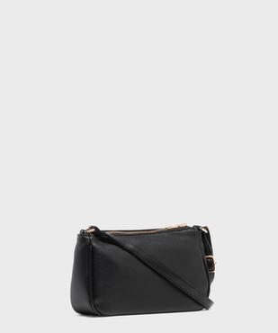Sac porté croisé zippé femme vue2 - GEMO (ACCESS) - GEMO