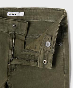 Pantalon slim avec taille ajustable garçon vue2 - GEMO (ENFANT) - GEMO
