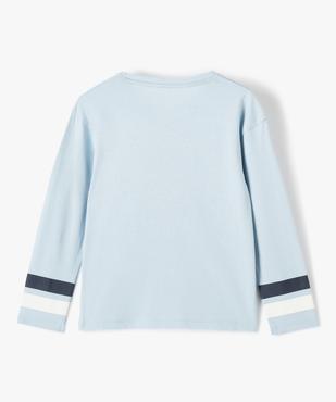 Tee-shirt fille à manches longues avec inscription – Camps United vue3 - CAMPS UNITED - GEMO
