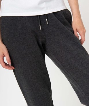 Pantalon de jogging femme molletonné vue2 - GEMO(FEMME PAP) - GEMO