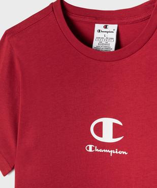 Tee-shirt manches courtes avec logo poitrine garçon - Champion USA vue2 - CHAMPION USA - GEMO