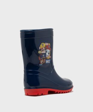 Bottes de pluie à motifs chiens garçon - La Pat Patrouille vue4 - PAT PATROUILLE - GEMO