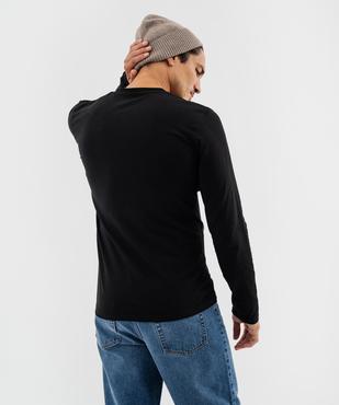 Tee-shirt uni col rond homme vue10 - GEMO 4G HOMME - GEMO
