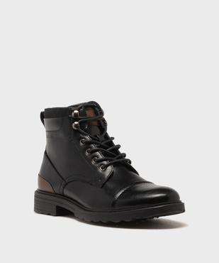 Low-boots à bout droit à lacets homme - Redskins vue2 - REDSKINS - GEMO