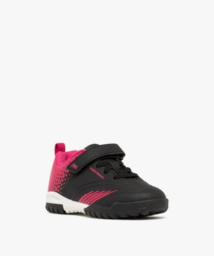 Baskets fille à scratch bicolores style crampons vue3 - 5 MILES GEMO FOR GOOD - GEMO