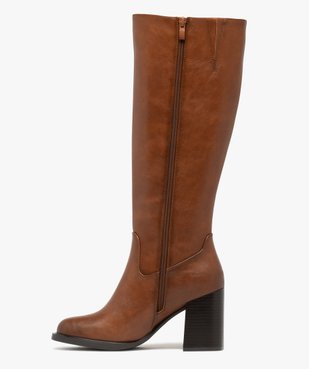 Botte à talon haut femme vue3 - FOLLOW ME G4G - GEMO