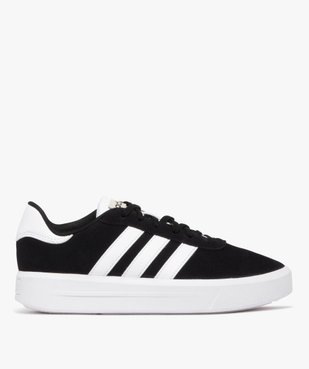 Baskets femme dessus en cuir et à semelle plateforme - Adidas vue1 - ADIDAS - GEMO