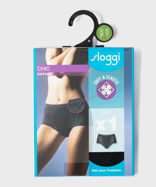 Culotte maxi en coton et dentelle femme - Chic de Sloggi vue1 - SLOGGI - GEMO