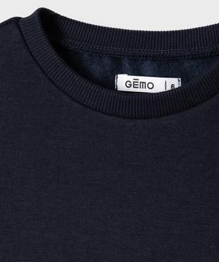 Sweat avec intérieur molletonné garçon vue3 - PREMIER PRIX BY GEMO - GEMO