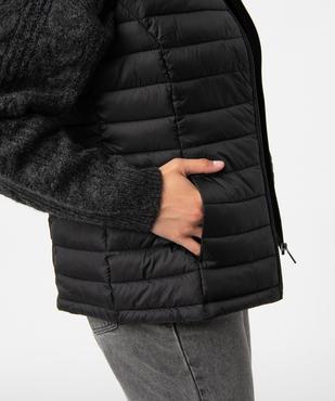 Doudoune sans manches avec col montant femme vue6 - GEMO 4G FEMME - GEMO