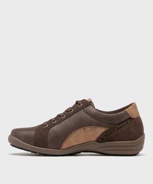 Chaussures confort avec empiècements scintillants femme - Hobiz vue3 - HOBIZ - GEMO