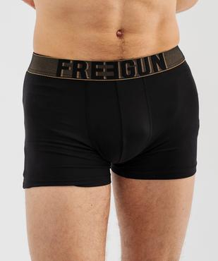 Boxer uni en microfibre extra douce homme - Freegun vue2 - FREEGUN - GEMO