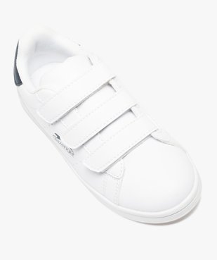 Baskets garçon unies fermeture trois scratchs - Slazenger vue5 - SLAZENGER - GEMO