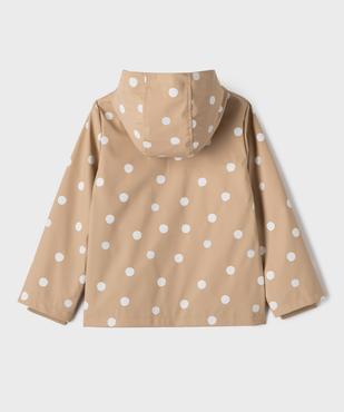 Imperméable à capuche avec imprimé animé fille qui change de couleur sous la pluie vue5 - GEMO (ENFANT) - GEMO