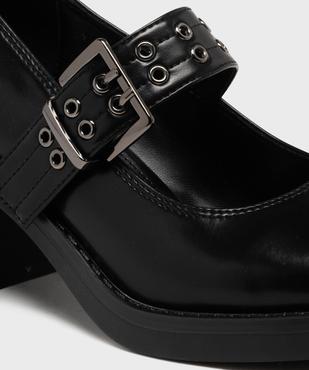 Chaussures à talon Mary Jane à semelle épaisse femme vue6 - 5 MILES - GEMO