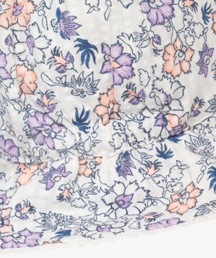 Chapeau bob à motifs fleuris bébé fille - LuluCastagnette vue4 - GEMO(BEBE DEBT) - GEMO
