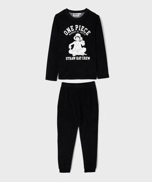 Pyjama en velours motif manga garçon - One Piece vue1 - ONE PIECE - GEMO