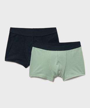 Boxers en coton stretch à motifs dinosaures garçon (lot de 2) vue1 - GEMO 4G GARCON - GEMO