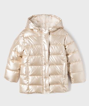Manteau métallisé avec doublure chaude fille vue2 - GEMO (ENFANT) - GEMO