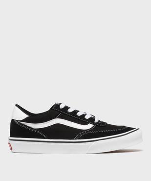 Baskets basses en cuir suédé et textile Brooklyn femme - Vans vue1 - VANS - GEMO