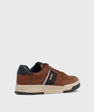 Baskets basses multimatières à semelle épaisse homme - Lee Cooper vue4 - LEE COOPER - GEMO