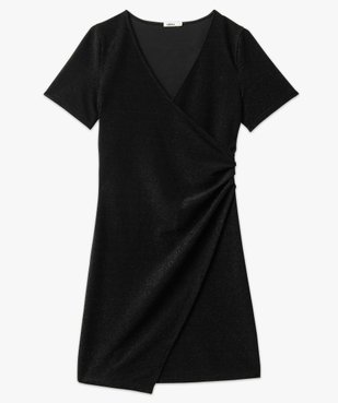 Robe de soirée pailletée effet drapé femme vue5 - GEMO(FEMME PAP) - GEMO