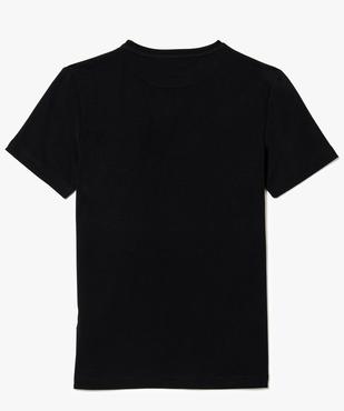 Tee-shirt garçon en coton imprimé à l'avant vue2 - GEMO (JUNIOR) - GEMO