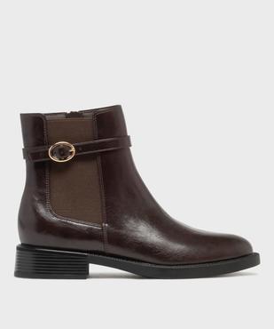Boots style Chelsea à boucle femme - FOLLOW ME vue1 - FOLLOW ME - GEMO